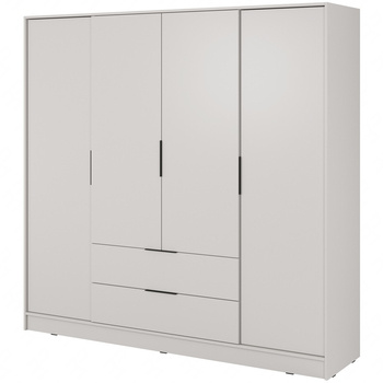 Kleiderschrank Corse 206 cm beige modernes Design idealer Kleiderschrank für Schlafzimmer oder Ankleidezimmer geräumige Schubladen