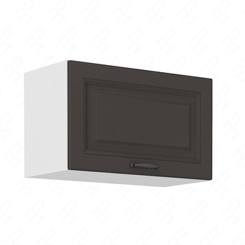 Traufenschrank Silber 60 GU-36 1F Küchenschrank resistent gegen Dampf hohe Temperatur und Verschüttungen