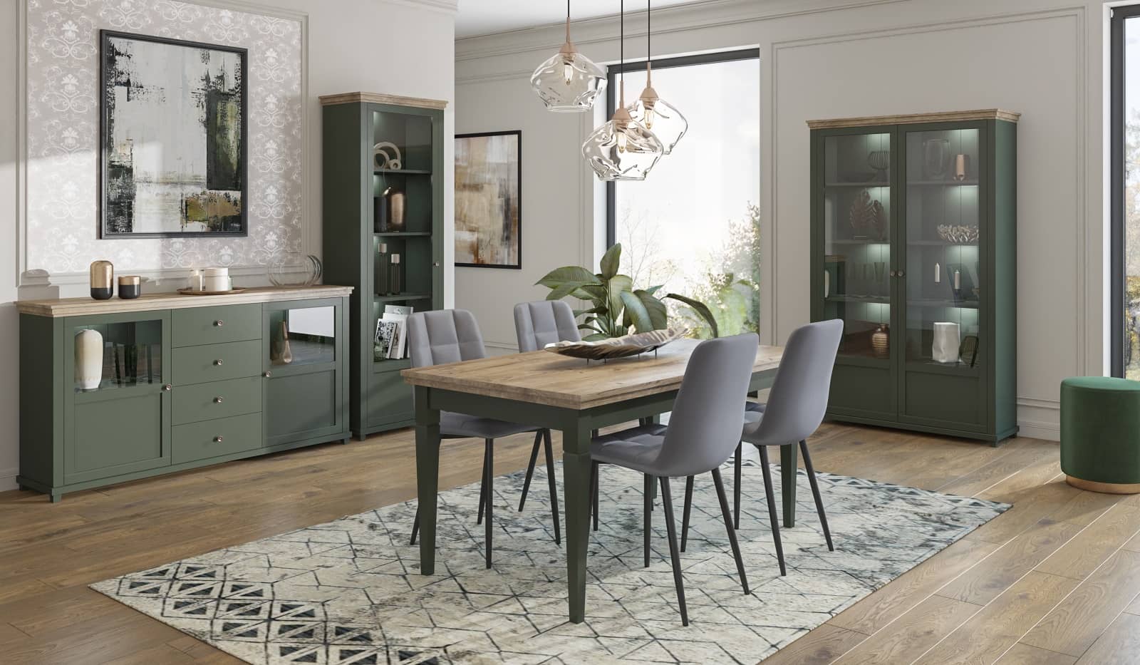 Kommode Evora 181 cm funktionell ideal für moderne klassische und  skandinavische Innenräume | Unsere Möbel für alle - 24unseremoebel