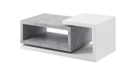 Bota weiß / colorado Beton Couchtisch ideal für moderne und klassische Stil Innenräume aus hochwertigen Materialien hergestellt