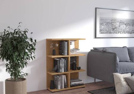 Bücherregal Even 84 cm Eiche artisan ideales Bücherregal für das Büro oder Jugendzimmer hochwertige Verarbeitung