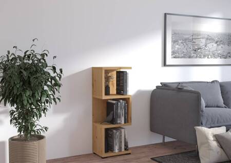 Bücherregal Even oak artisan ideales Bücherregal für Büro oder Jugendzimmer hochwertige Verarbeitung