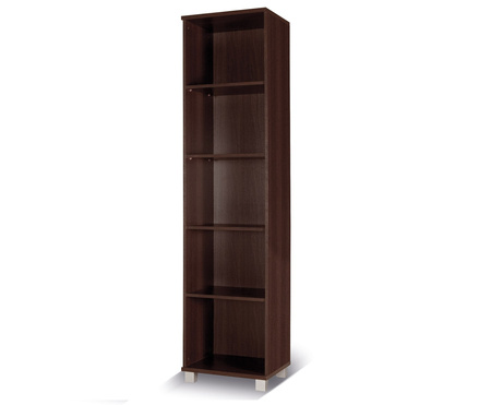 Bücherregal Maximus 50 cm kastanie wenge modernes möbeldesign hochwertige verarbeitung bücherregal kanten mit einem speziellen furnier verarbeitet