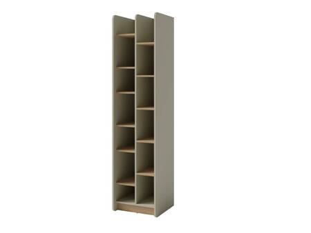 Bücherregal Olivio 55 cm Eukalyptus/Baltikeiche dune modernes Möbeldesign hochwertige Verarbeitung stilvolles Bücherregal