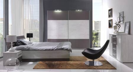 Dione Schlafzimmermöbel-Set Norwegische Kiefer / Esche modernes Möbel-Set ist ideal für moderne und modernistische Innenräume
