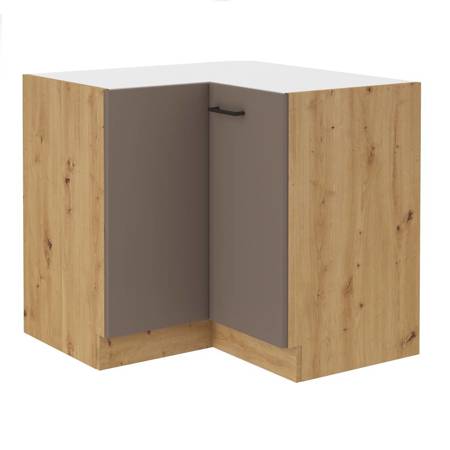 Eck-Küchenschrank Rimini 89x89 DN 1F BB dampf-, temperatur- und spritzwasserbeständiger Schrank