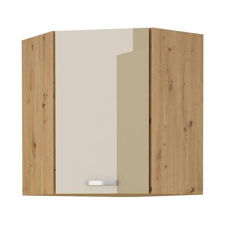 Eck-Küchenwandschrank Arton 60x60 GN-72 1F dampf-, temperatur- und spritzwasserbeständiger Schrank