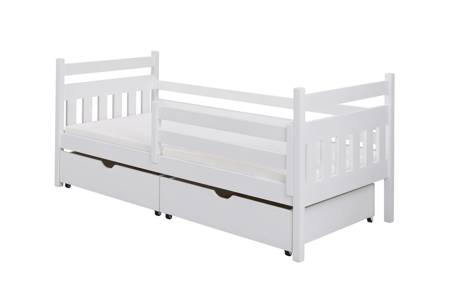 Kinderbett Zuzia 90x200 cm modernes Design Bett aus massivem Kiefernholz