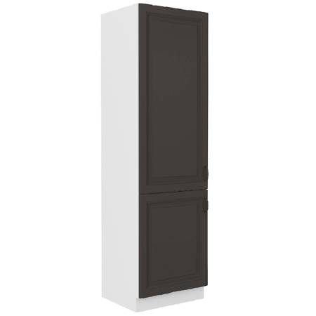 Küche Sockel Silber 60 LO-210 2F Schrank für Kühlschrank Installation Schrank resistent gegen Dampf, Hitze und Flecken