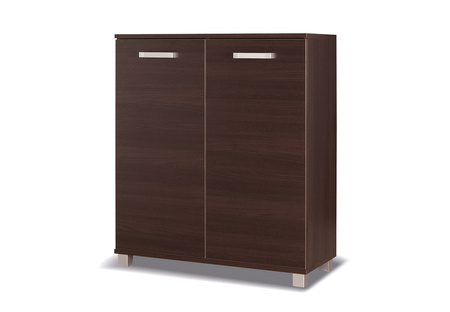 Maximus Kommode 100 cm Wenge modernes Möbeldesign Kommode Kanten mit ABS-Spezialfurnier