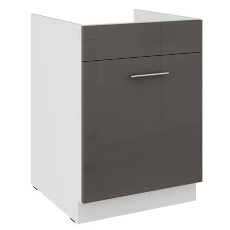 Spülenschrank mit Schublade Milo 60 ZL 1S BB dampf-, spritz- und hitzebeständig