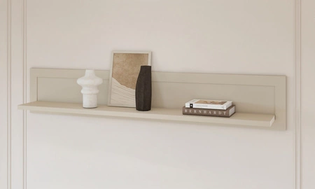 Regal Evora 177 cm beige wird Liebhaber von ausdrucksstarken Interieurs optisch attraktiv und funktional begeistern