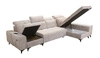 Ecksofa mit Schlaffunktion Buffalo XII honey right stilvolles und funktionelles Ecksofa mit Bettzeugcontainer
