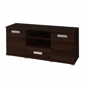 RTV Schrank Penelopa 138 cm Kastanie Wenge Originalfarben ideal für Wohnzimmer oder Sitzungssaal