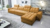 Ecksofa mit Schlaffunktion Luigi XII honey rechtes ein stilvolles Ecksofa für das Wohnzimmer in einer minimalistischen und eleganten Ausführung