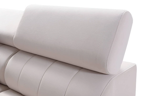 Ecksofa mit Schlaffunktion Savona VI Indian pink links elegantes und bequemes Ecksofa für Wohnzimmer mit zwei Bettkästen