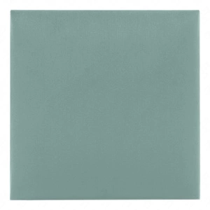 Gepolstertes Paneel Quadra 50x50 cm mint stilvolles Wandpaneel quadratischer Veloursstoff modisches Finish für jede Einrichtung