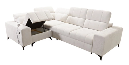 Ecksofa mit Schlaffunktion Penejos II olive links Komfort bei der täglichen Erholung Ecksofa mit Bettkasten