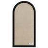 Wally gepolstertes Paneel 30x60 cm schwarz stilvolles Wandpaneel Zaun Veloursstoff modisches Finish für jede Einrichtung