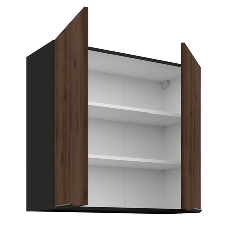 Brianza Eckküchenmöbel-Set 310x250 cm Metallkantengriffe Schränke sehen in modernen Interieurs toll aus