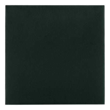 Gepolstertes Paneel Quadra 40x40 cm Flasche grün stilvolles Wandpaneel quadratischer Veloursstoff modisches Finish für jede Einrichtung
