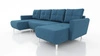 Ecksofa mit Schlaffunktion Felicie U blau stilvolles und elegantes Ecksofa das zu den skandinavischen Stilrichtungen passt