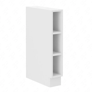 Stehender Küchenschrank 15 D OTW BB weißer Schrank beständig gegen Dampf hohe Temperatur und Verschüttungen