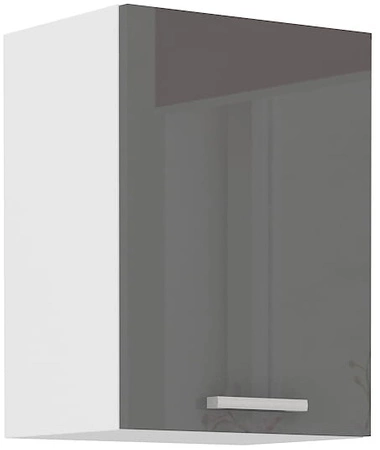 Sonia Küchenmöbel-Set 180 cm glänzende Fronten einzigartiger Stil des Schranks mit Vitrine gibt den Möbeln Leichtigkeit und Stil