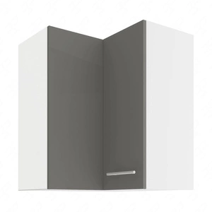 Milo 60x60 GN-72 2F Eck-Hängeschrank für die Küche, dampf-, spritz- und hitzebeständig