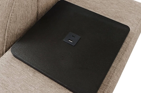 Ecksofa mit Schlaffunktion Tesalia VIII mint right komfortables Ecksofa für das Wohnzimmer mit innovativer Schiebefunktion der Rückenlehne