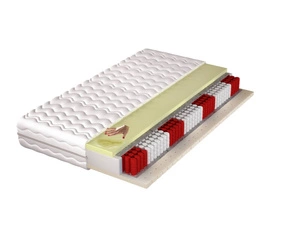 Taschenmatratze Oregon 160x200 cm Multipocket 7 Härtezonen beidseitig hypoallergen eliminiert den lokalen Druck auf den Körper