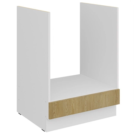 Küchenmöbel Set Cremona 260 cm elegante Küchenschränke in dezenten und natürlichen Farben Metallkantengriffe