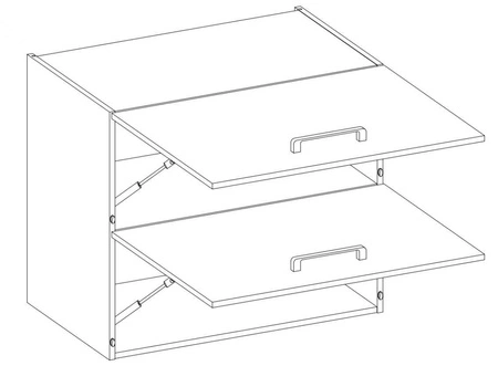 Vanimo Eck-Küchenmöbel-Set 395x300 cm ideal für klassische und moderne Innenräume