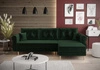 Ecksofa mit Schlaffunktion Wilkins bottle green rechte Seite stilvolles und modernes Design, das sich in jede Einrichtung einfügt