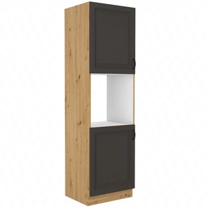 Küchenhochschränke Style 60 DP-210 2F Schrank für den Einbau Ofen schrankfest gegen Dampf hohe Temperaturen und verschüttete Flüssigkeiten