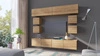 Hängeschrank Apulia 105 cm Eiche gold minimalistisches Design stilvoller Schrank für Wohnzimmer einfache Form, die in jedes Interieur passt
