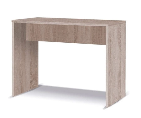 Toilette Maximus 100 cm Eiche Sonoma hell modernes Möbeldesign Die Kanten der Frisierkommode sind mit einem speziellen Furnier versehen
