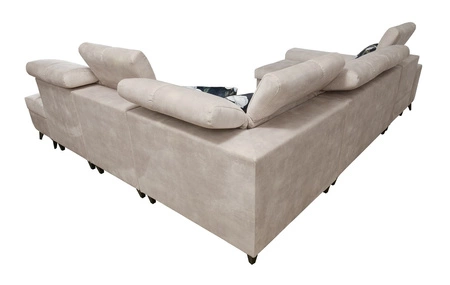 Ecksofa mit Schlaffunktion Buffalo X honey links funktionelles und bequemes Ecksofa für ein Zimmer mit Bettzeugcontainern