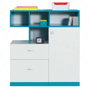 Kommode Mobi 90 cm weiß/türkis ideal für ein Jugend- oder Kinderzimmer