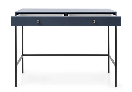 Konsole Mono Dunkelblau Mit Schubladen stilvolles und funktionales Möbelstück für den Flur das Wohnzimmer oder das Büro