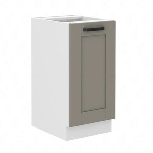 Stehender Küchenschrank mit Regal Ponza 40 D 1F BB Schrank beständig gegen Dampf hohe Temperatur und Verschüttungen