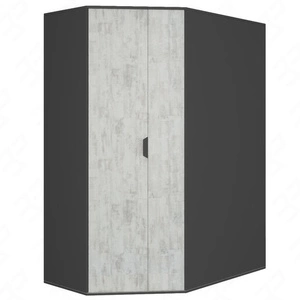 Eckschrank Nano in Graphit/Enigma ideal für einen Schrank mit hohem Nutzwert und moderner Optik