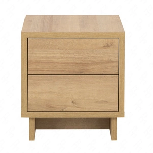 Nachttisch mit Schubladen Noma Eiche Riviera elegantes Design einfache Form von Möbeln, die in jedes Interieur passen Schrankfronten mit Push-to-Open-System