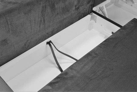 Ecksofa mit Schlaffunktion Neron Flasche grün rechte Seite garantiert höchsten Komfort und Funktionalität