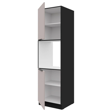 Brianza / Tarraco Eckküchenset 310x250 cm Griffe aus Metall passen gut zu modernen Innenräumen