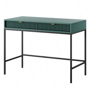 Konsolentisch Lovro pastellgrün mit Schubladen ein stilvolles und funktionelles Möbelstück für den Flur, Wohnzimmer oder Büro