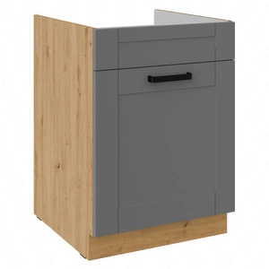 Spülenschrank mit Schublade Asti 60 ZL 1S BB dampf-, spritz- und hitzebeständig