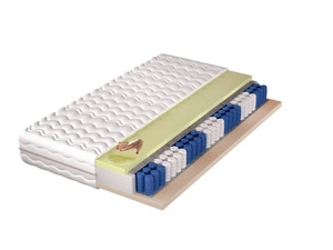 Taschenmatratze Arizona 120x200 cm 7 Härtezonen hypoallergen zweiseitig jede Feder in einer separaten Stofftasche platziert