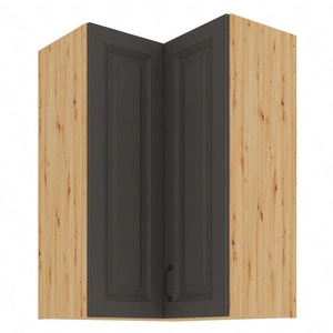 Hängender Ecke-Küchenschrank Style 60x60 GN-90 2F schrankfest gegen Dampf hohe Temperaturen und verschüttete Flüssigkeiten