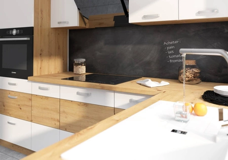 Alpine 30 G-90 1F Hängeschrank für die Küche, resistent gegen Dampf, Hitze und Spritzwasser